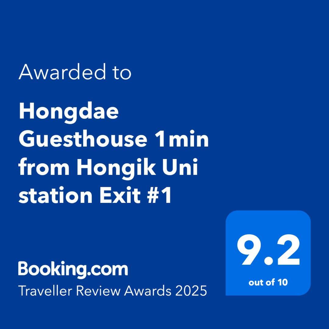 Hongdae Guesthouse 1Min From Hongik Uni Station Exit #1 Soul Exteriér fotografie